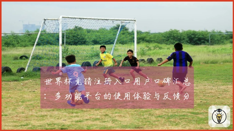 世界杯竞猜注册入口用户口碑汇总：多功能平台的使用体验与反馈分析